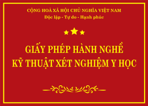 giay phep hanh nghe kỹ thuật xét nghiệm y học