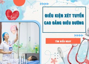 Điều kiện xét tuyển Cao đẳng Điều dưỡng năm 2026 tại TP.HCM