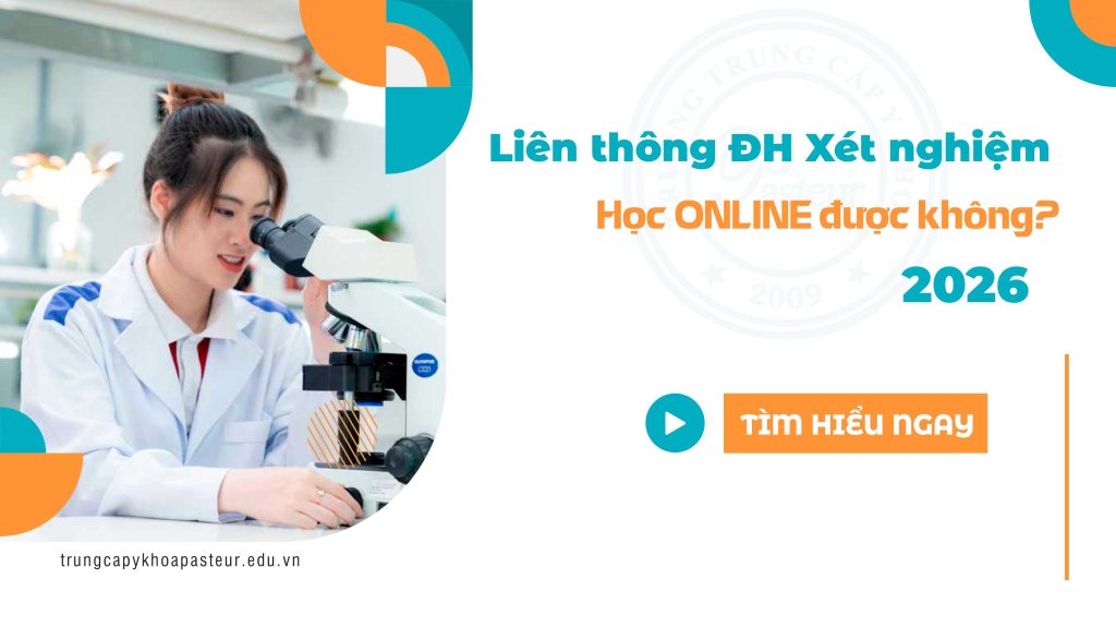 Liên thông Đại học Xét nghiệm học online được không